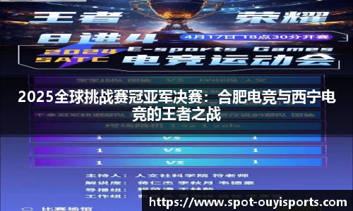2025全球挑战赛冠亚军决赛:合肥电竞与西宁电竞的王者之战
